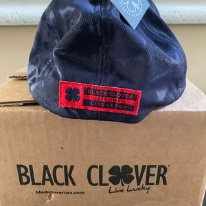 Black Clover Live Lucky fitted hat.
